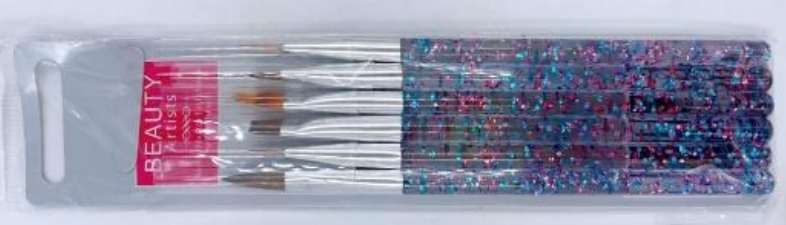Pinceles decorado de uñas